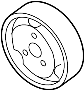 View Engine Water Pump Pulley Full-Sized Product Image