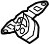 View Bracket. Muffler. (Front, Rear) Full-Sized Product Image