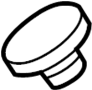 View Headlight Bulb Cap (Front, Rear, Lower) Full-Sized Product Image