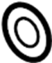 View Radiator Coolant Hose Seal (Upper, Lower) Full-Sized Product Image
