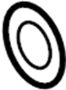 View Radiator Coolant Hose Seal (Upper, Lower) Full-Sized Product Image 1 of 9