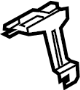 View A/C Refrigerant Line Bracket Full-Sized Product Image