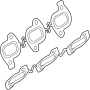 View Exhaust Manifold Gasket Full-Sized Product Image