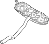 7P6253609AD Exhaust Muffler