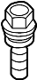 View Wheel Lug Bolt Full-Sized Product Image