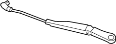View Windshield Wiper Arm (Front) Full-Sized Product Image