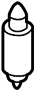 View Engine Compartment Light Bulb Full-Sized Product Image