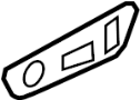 View Power Seat Switch Bezel Full-Sized Product Image