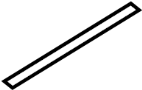 View Sunroof Opening Trim (Front) Full-Sized Product Image