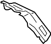 View Body D-Pillar Reinforcement (Rear, Upper) Full-Sized Product Image