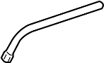 View Floor Jack Handle. Wheel Lug Wrench.  Full-Sized Product Image