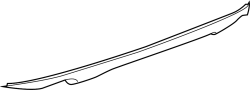 Trim. (Rear, Upper, Lower). Bumper Trim. Valance.