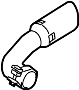 View Exhaust Tail Pipe Tip Full-Sized Product Image 1 of 4