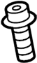 View Windshield Wiper Linkage Bolt Full-Sized Product Image 1 of 5