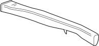 View Instrument Panel Air Duct (Rear, Lower) Full-Sized Product Image 1 of 2