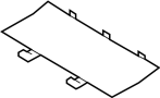 View Dome Light Lens. Map Light Lens. O'head lamp Lens.  Full-Sized Product Image 1 of 2
