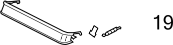 View Sunroof Deflector Hardware Kit Full-Sized Product Image
