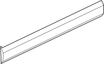 View Door Molding (Lower) Full-Sized Product Image