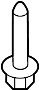 View Bolt. Suspension. Mount. Crossmember. Support. (Front, Rear, Lower) Full-Sized Product Image 1 of 9