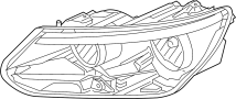 View 5N0941005C Full-Sized Product Image for your 2016 Volkswagen Tiguan 2.0L A/T FWD  
