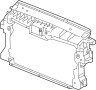 View Radiator Support Panel (Front) Full-Sized Product Image