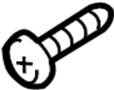 View Bolt. Screw. (Upper, Lower) Full-Sized Product Image