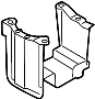 View Bracket. Mount. TRANSMISSION. Support.  Full-Sized Product Image 1 of 2