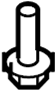 View Bolt. Oil. Cooler. Screw. (Upper) Full-Sized Product Image