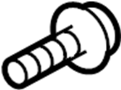 View Cover plate bolt. Exhaust Manifold Heat Shield Bolt. Turbocharger Mount Heat Shield Bolt.  Full-Sized Product Image