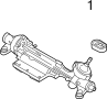 View Pinion. Seal. Rack.  Full-Sized Product Image
