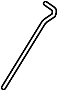 View Sunroof Drain Hose (Front, Rear) Full-Sized Product Image