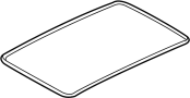 View Sunroof. Opening. Trim. (Lower) Full-Sized Product Image 1 of 2