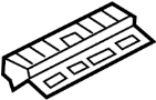 View Interior Grab Bar Bracket Full-Sized Product Image 1 of 1