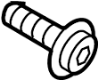 View Door Interior Trim Panel Screw (Rear) Full-Sized Product Image