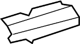 View Quarter Panel Filler Panel (Rear, Lower) Full-Sized Product Image 1 of 1