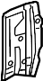 Image of Fender Apron Reinforcement (Front, Rear). Fender Apron. image for your 2021 Audi S6   