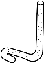 View Engine Coolant Hose Full-Sized Product Image