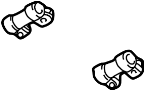 View Clamp. Muffler. (Front, Rear) Full-Sized Product Image