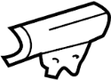 View Curtain Air Bag Bracket Full-Sized Product Image
