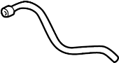 View Sunroof Drain Hose (Rear) Full-Sized Product Image