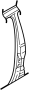 View Body B-Pillar and Rocker Panel (Lower) Full-Sized Product Image 1 of 2
