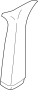 View Lining. Quarter trim. (Upper) Full-Sized Product Image 1 of 1