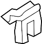 View Trim. Panel. Clip. Quarter. Clamp. Body C - Pillar. (Upper) Full-Sized Product Image