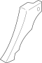 View Interior Quarter Panel Trim Panel Insert Full-Sized Product Image 1 of 2