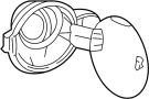 View Fuel Filler Door Full-Sized Product Image