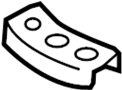 View Fuel Tank Strap Bracket. Protect plate Bracket.  Full-Sized Product Image