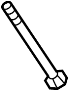 N90803801 Suspension Crossmember Bolt (Front, Rear)