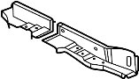 View Floor Pan Crossmember Full-Sized Product Image 1 of 4