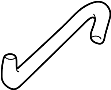 View Engine Coolant Hose Full-Sized Product Image