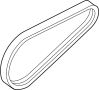 View Accessory Drive Belt Full-Sized Product Image